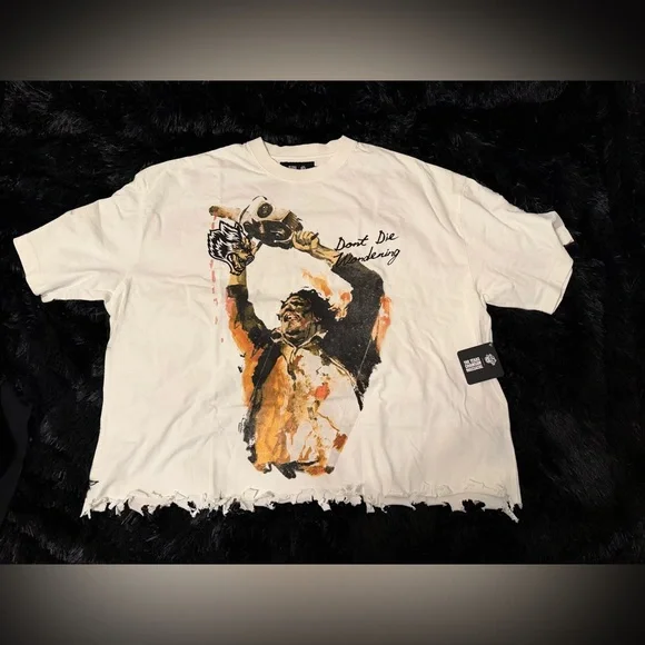 Darc Sport x Texas Chainsaw Massacre Tee 2XL NWT Horror Gym Streetwear - Picture 1 of 4